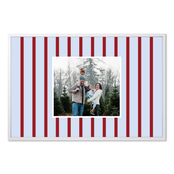 Vertical Stripes Photo Frame Vertical Stripes Photo Frame