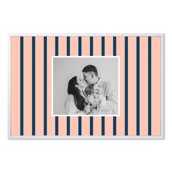 Vertical Stripes Photo Frame Vertical Stripes Photo Frame