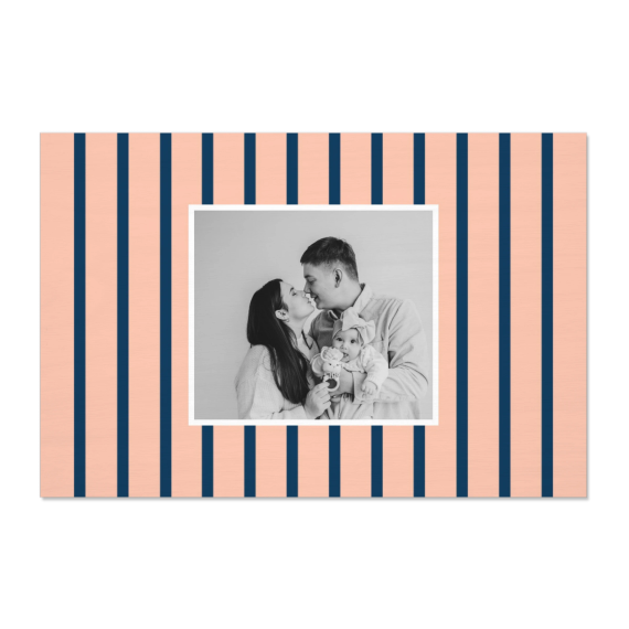 Vertical Stripes Photo Frame Vertical Stripes Photo Frame