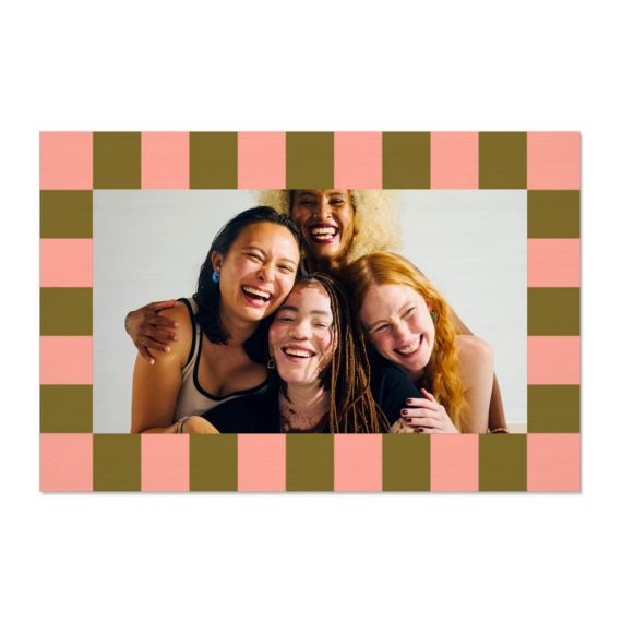 Checkered Picture Frame Checkered Picture Frame