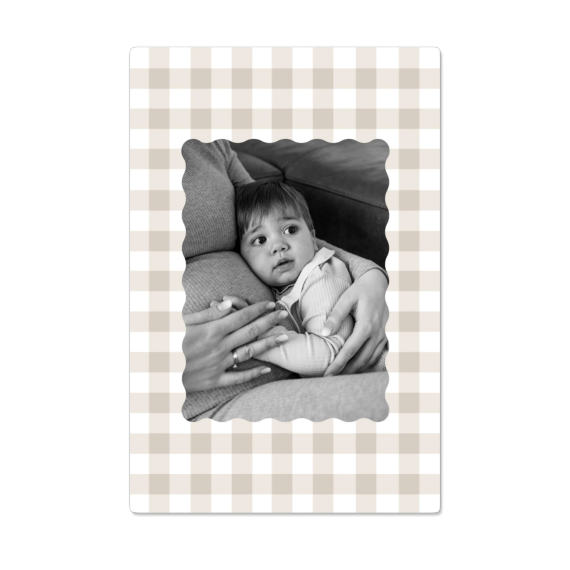 Scalloped Gingham Frame Scalloped Gingham Frame