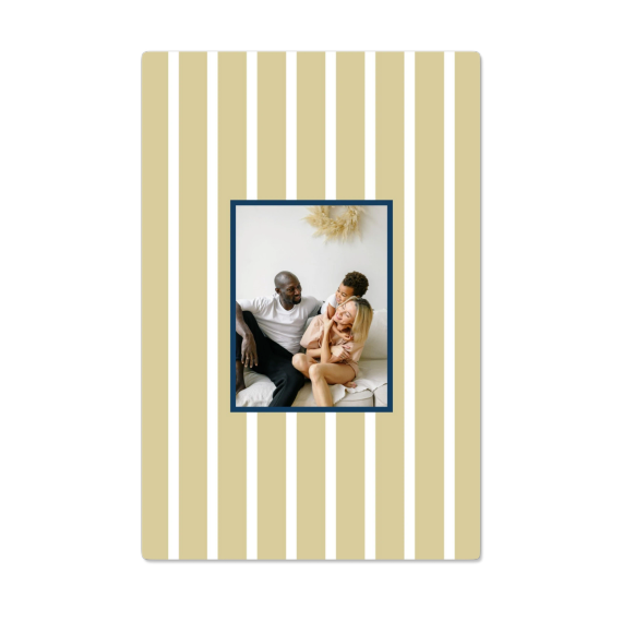 Vertical Stripes Photo Frame Vertical Stripes Photo Frame