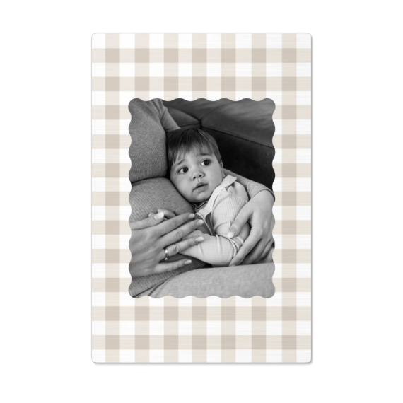 Scalloped Gingham Frame Scalloped Gingham Frame