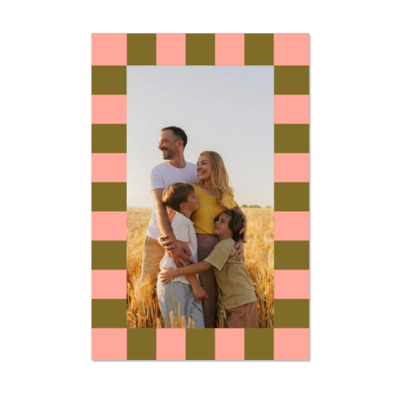 Checkered Picture Frame