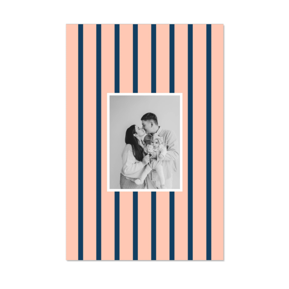 Vertical Stripes Photo Frame