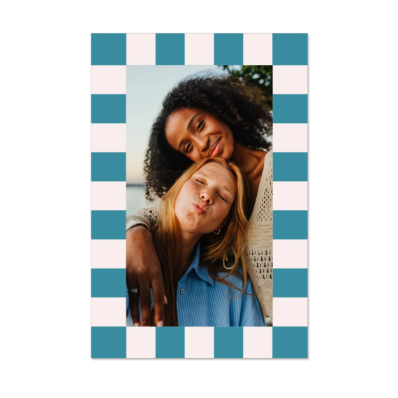 Checkered Picture Frame