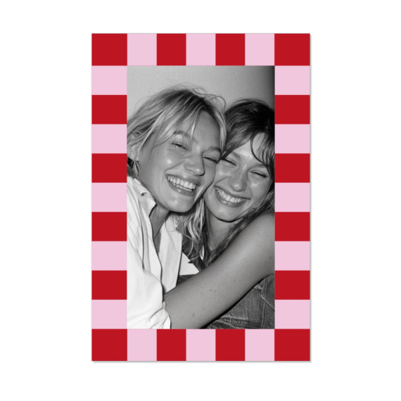 Checkered Picture Frame