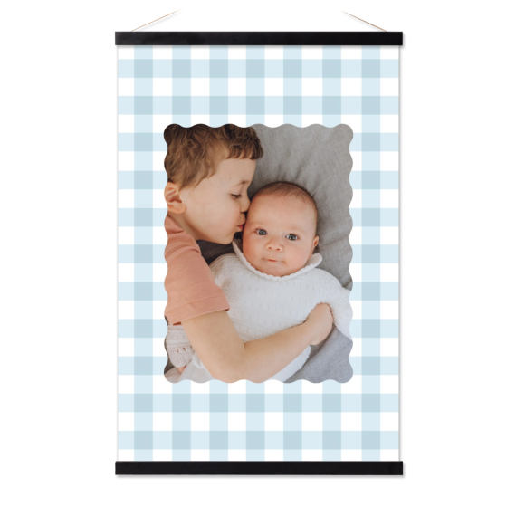 Scalloped Gingham Frame Scalloped Gingham Frame