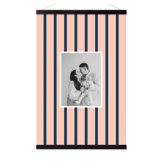 Vertical Stripes Photo Frame Vertical Stripes Photo Frame