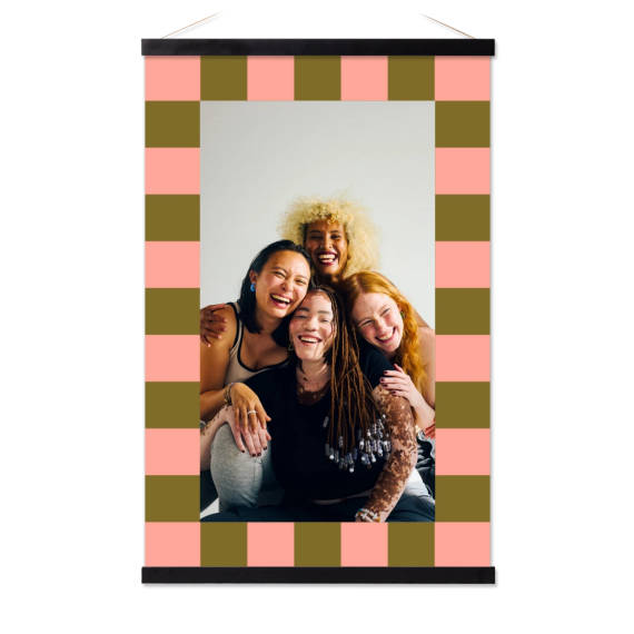 Checkered Picture Frame