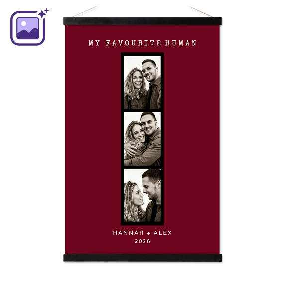 Plakat med Plakathenger 40 x 60 cm Svart Plakat med Plakathenger 40 x 60 cm Svart