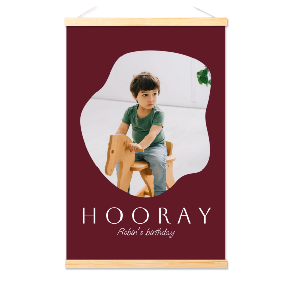 Poster with Magnetic hanger 40 x 60 cm Wood Poster with Magnetic hanger 40 x 60 cm Wood