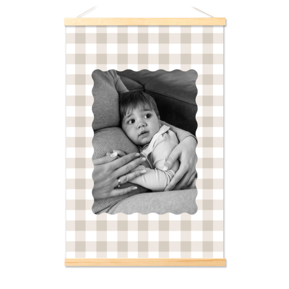 Scalloped Gingham Frame Scalloped Gingham Frame