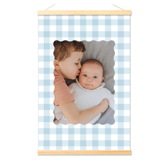 Scalloped Gingham Frame Scalloped Gingham Frame