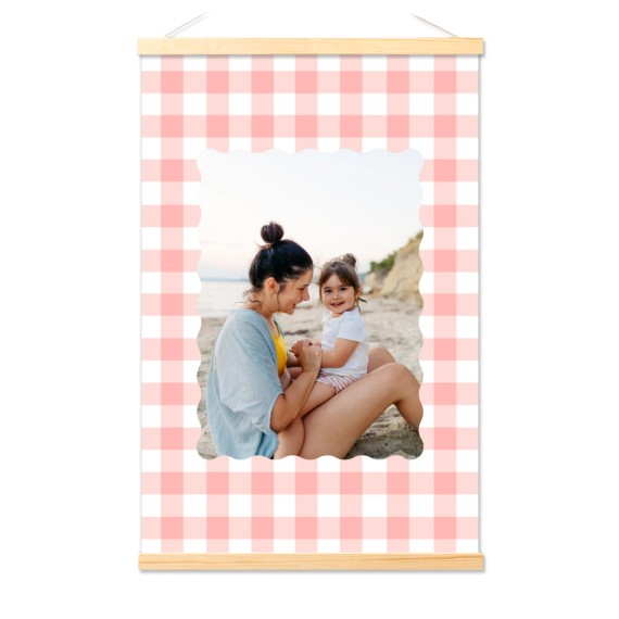 Scalloped Gingham Frame Scalloped Gingham Frame
