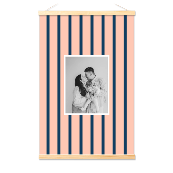 Vertical Stripes Photo Frame Vertical Stripes Photo Frame