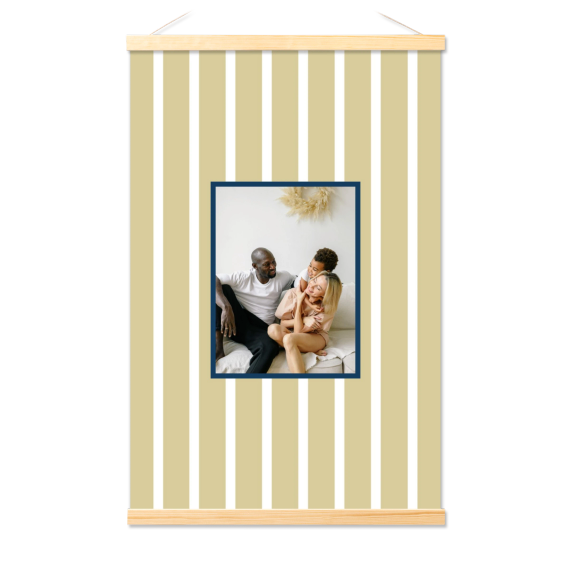 Vertical Stripes Photo Frame Vertical Stripes Photo Frame