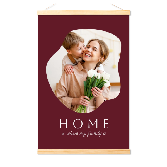 Poster avec support magnétique 40 x 60 cm Bois naturel Poster avec support magnétique 40 x 60 cm Bois naturel