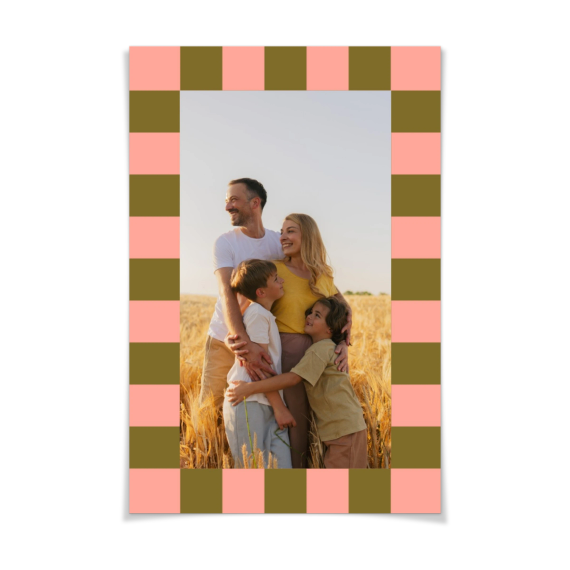 Checkered Picture Frame Checkered Picture Frame