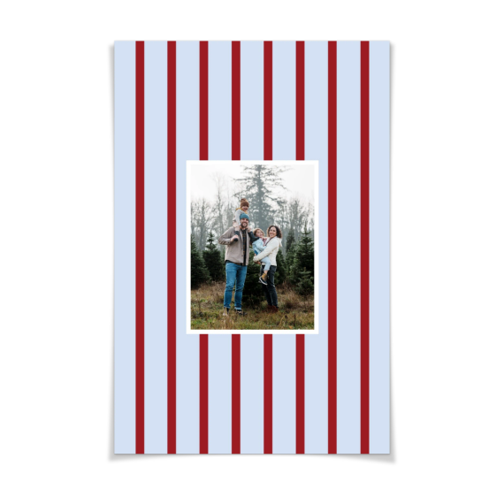 Vertical Stripes Photo Frame Vertical Stripes Photo Frame