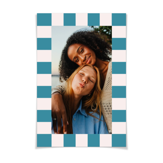 Checkered Picture Frame Checkered Picture Frame