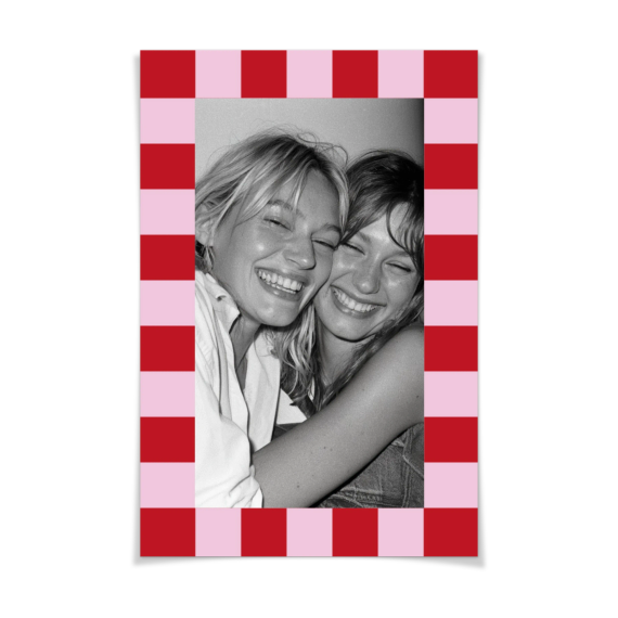 Checkered Picture Frame Checkered Picture Frame