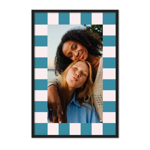 Checkered Picture Frame