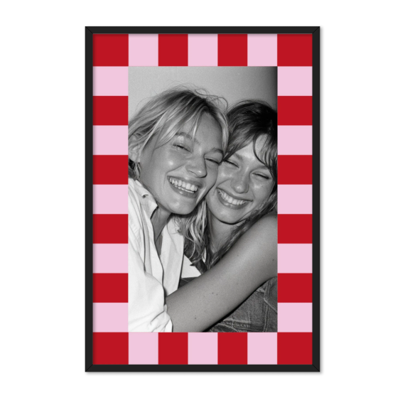 Checkered Picture Frame
