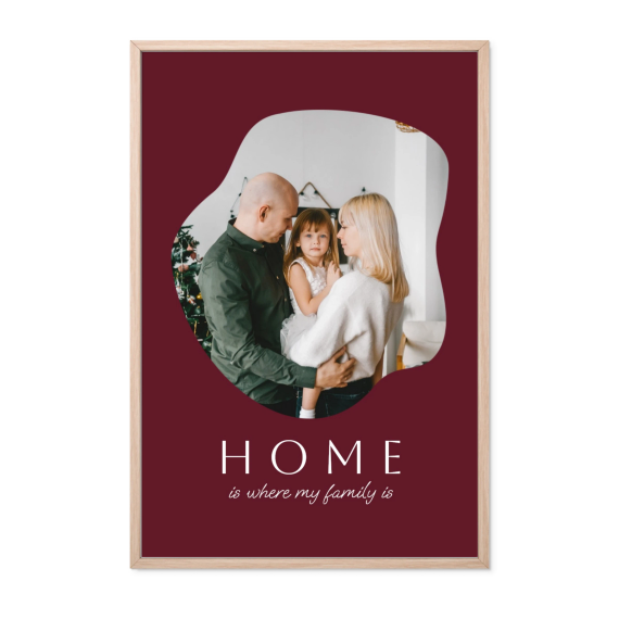 Framed Collage Poster 40 x 60 cm Natural Framed Collage Poster 40 x 60 cm Natural