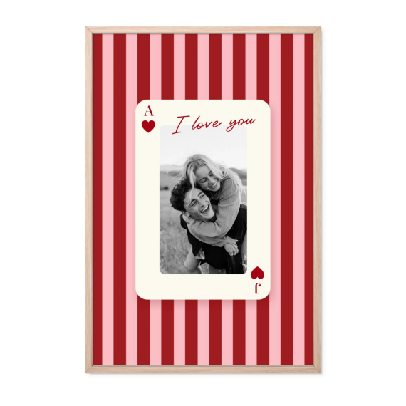 Framed Collage Poster 40 x 60 cm Natural Framed Collage Poster 40 x 60 cm Natural