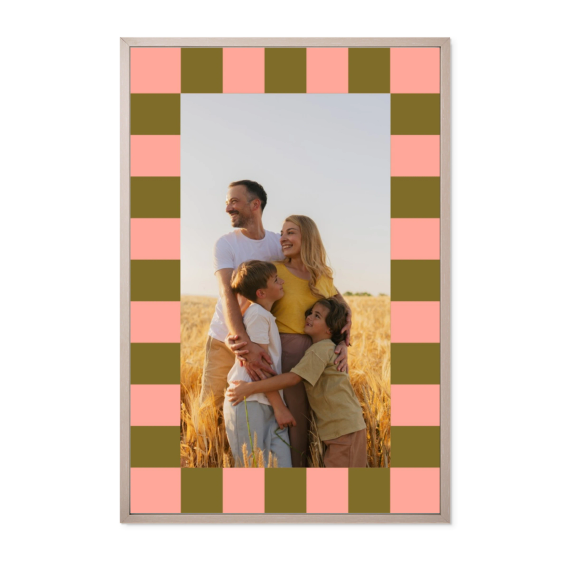 Checkered Picture Frame Checkered Picture Frame