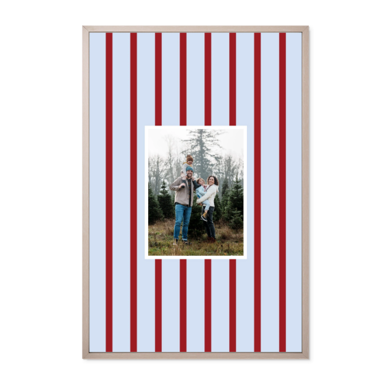 Vertical Stripes Photo Frame Vertical Stripes Photo Frame