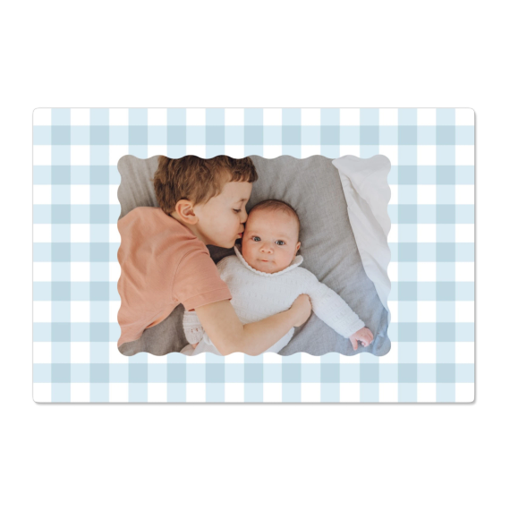 Scalloped Gingham Frame Scalloped Gingham Frame