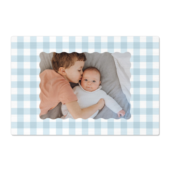 Scalloped Gingham Frame Scalloped Gingham Frame