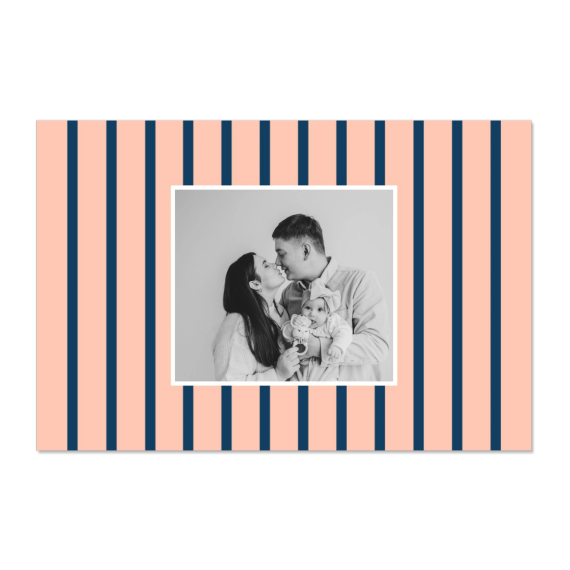 Vertical Stripes Photo Frame Vertical Stripes Photo Frame