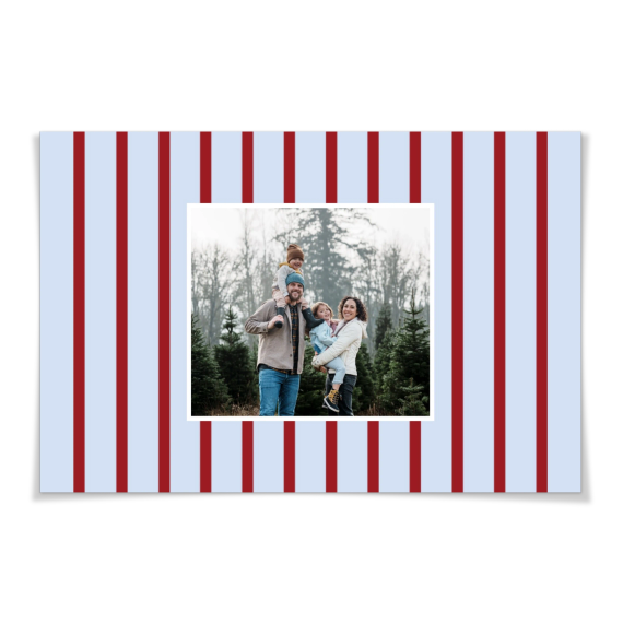 Vertical Stripes Photo Frame Vertical Stripes Photo Frame