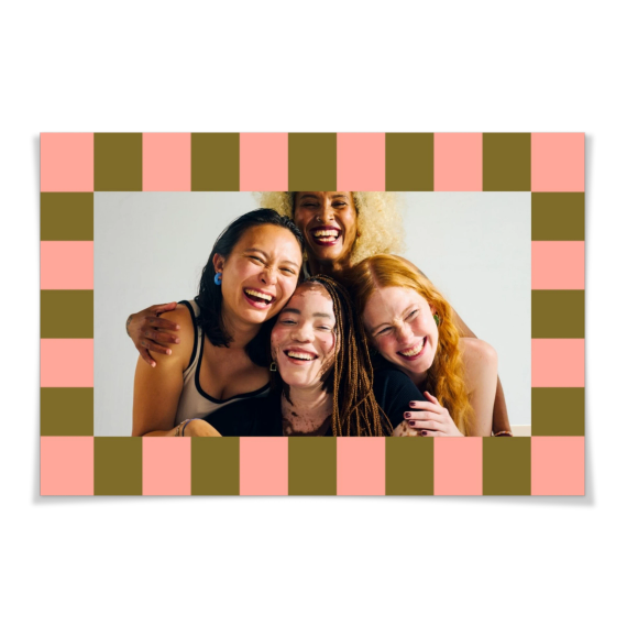 Checkered Picture Frame Checkered Picture Frame