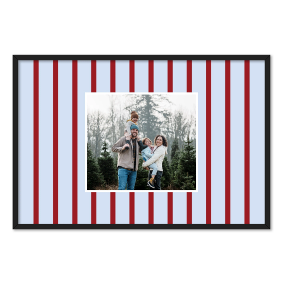 Vertical Stripes Photo Frame Vertical Stripes Photo Frame