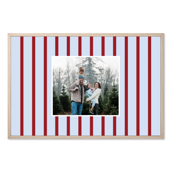 Vertical Stripes Photo Frame Vertical Stripes Photo Frame