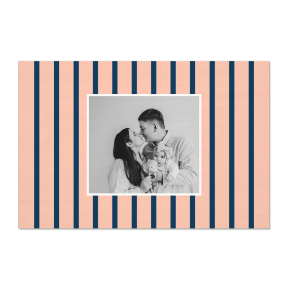 Vertical Stripes Photo Frame Vertical Stripes Photo Frame