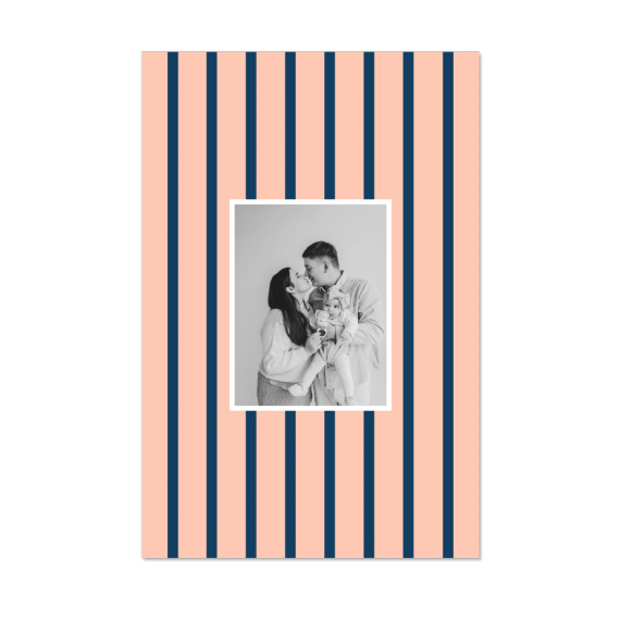 Vertical Stripes Photo Frame