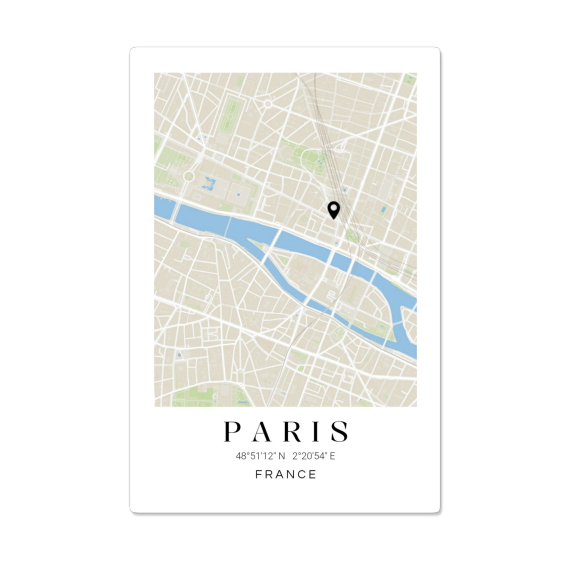 Carte et épingle Carte et épingle