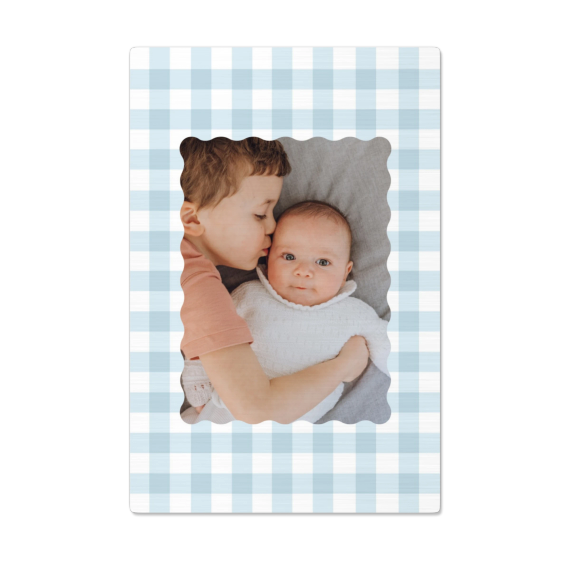 Scalloped Gingham Frame Scalloped Gingham Frame