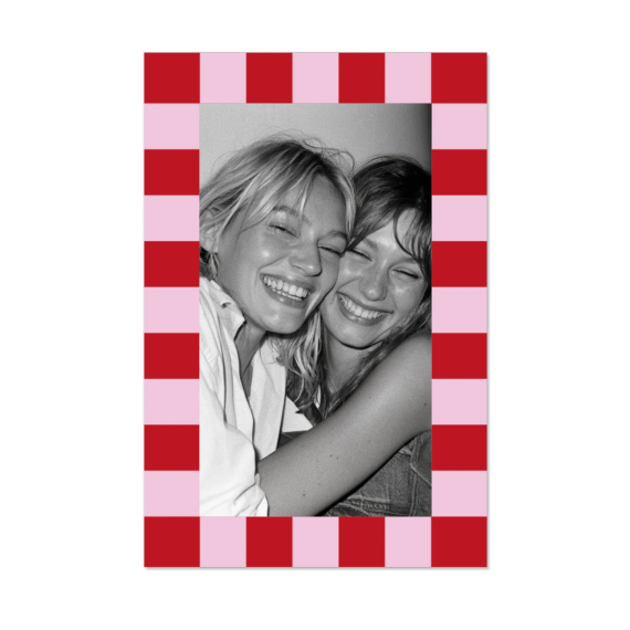 Checkered Picture Frame