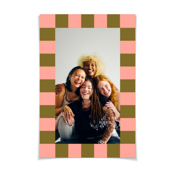 Checkered Picture Frame Checkered Picture Frame