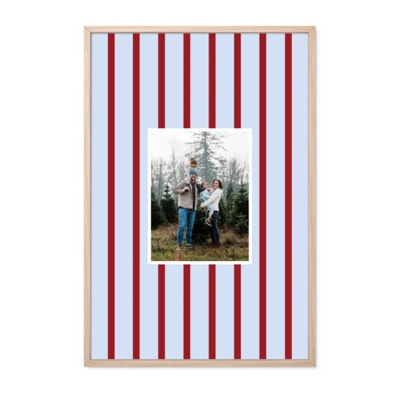 Vertical Stripes Photo Frame Vertical Stripes Photo Frame
