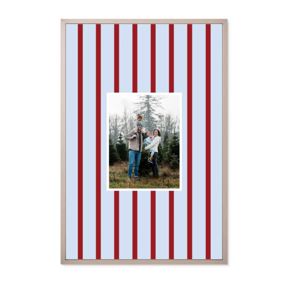 Vertical Stripes Photo Frame Vertical Stripes Photo Frame
