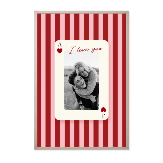 Framed Collage Poster 50 x 75 cm Taupe Framed Collage Poster 50 x 75 cm Taupe