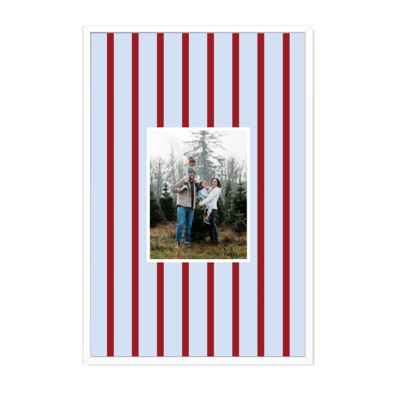 Vertical Stripes Photo Frame Vertical Stripes Photo Frame
