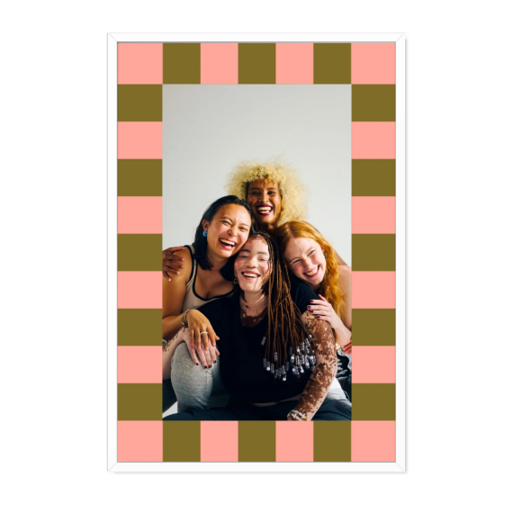 Checkered Picture Frame Checkered Picture Frame
